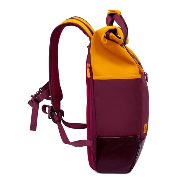 Laptoprygsæk 15,6" 25L Rivacase 5321 rødbrun-gul