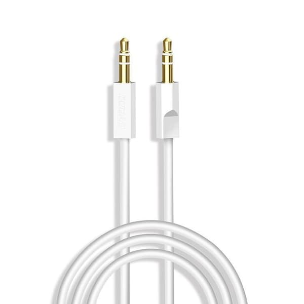 Dudao Stereo AUX 3.5mm Mini Jack Kabel 1m - Vit