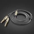 Miniatyrbild 6 av 7: Ugreen Audio Kabel Mini Jack 3.5 mm Till 2 x jack 6.35 mm 1m - Grå