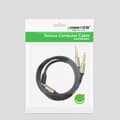 Miniatyrbild 7 av 7: Ugreen Audio Kabel Mini Jack 3.5 mm Till 2 x jack 6.35 mm 1m - Grå
