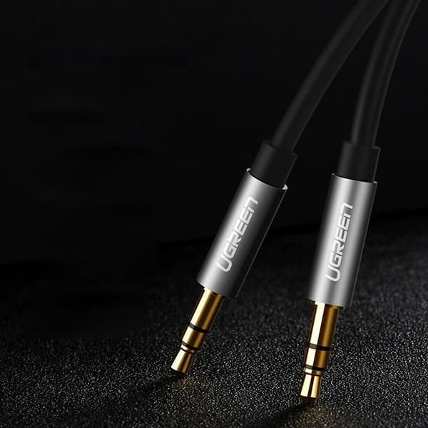 Ugreen Audio Kabel AUX Mini Jack 3.5mm 1m - Svart