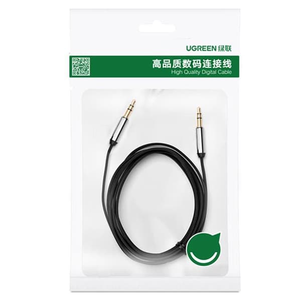 Ugreen Audio Kabel AUX Mini Jack 3.5mm 1m - Svart