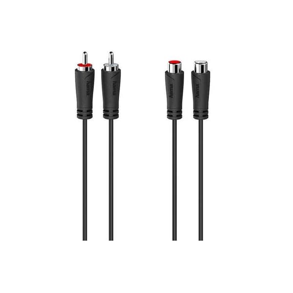 Hama Ljud Förlängning Kabel 2xRCA 5.0m