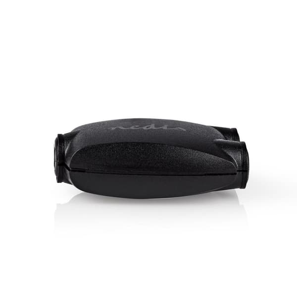 Nedis TosLink Adapter | TosLink Hona | 2x TosLink Hona | Splitter | ABS | Svart | 1 st. | Blister