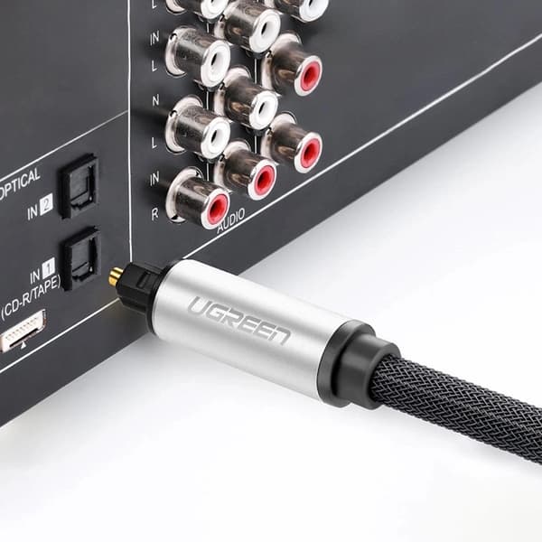 Ugreen Audio Optical Toslink/SPDIF 1.5m Kabel - Grå