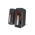 Pikkukuva 4 / 4: GENESIS Helium 100 BT RGB speaker set 10 W PC/Laptop Black, Silver 2.0 channels Bluetooth
