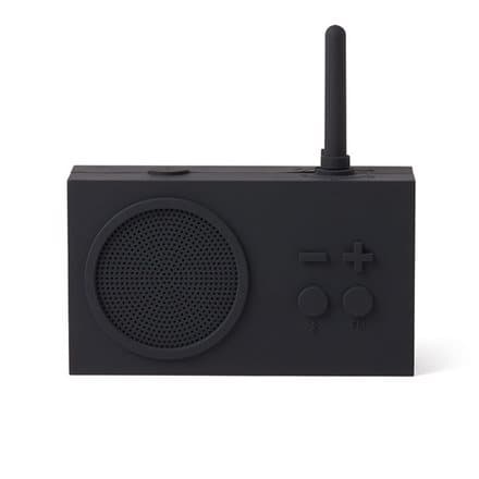 LEXON FM radio and wireless speaker TYKHO3 Wireless connection Bluetooth Pure Black