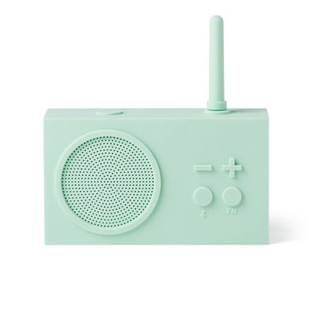 LEXON FM radio and wireless speaker TYKHO3 Wireless connection Mint Bluetooth