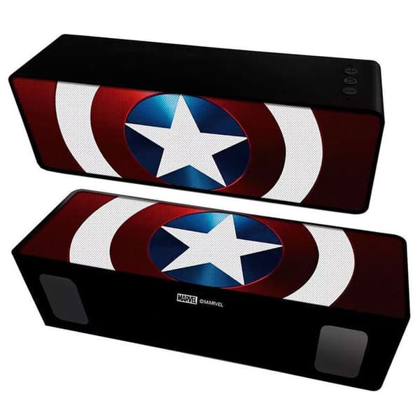 Bärbar trådlös högtalare Ert Group Marvel Captain America