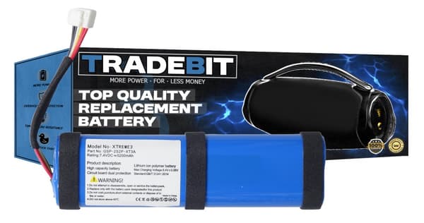 Batteriakkumulator til JBL XTREME 3 højttaler GSP-2S2P-XT3A 5200 mAh 7.4V