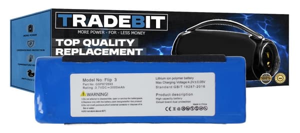 Batteriakkumulator til højttaler JBL FLIP 3 GSP872693 3000mAh 3.7V
