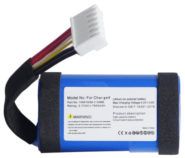 Batteriackumulator för högtalare JBL CHARGE 5 GSP-1S3P-CH40 7500mAh 3.6V