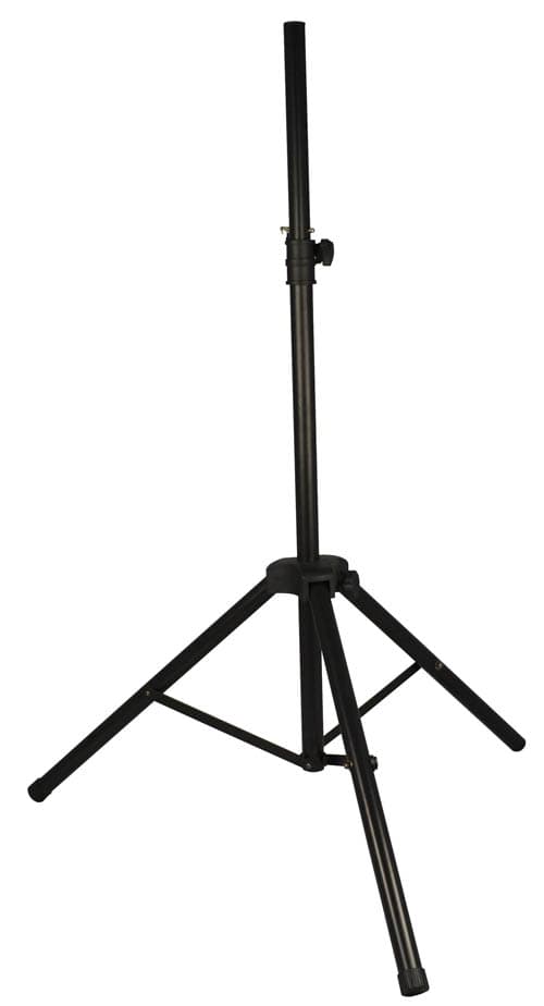 Aluminium Høyttalerstativ svart (25kg/1,90m)