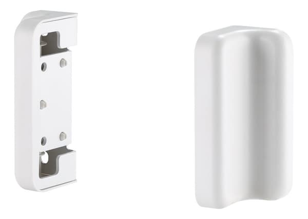 OFFICE wall mounting plate  slatwall panel (DELO0151) white