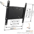 Miniatyrbillede 1 af 5: Vogels | Wall mount | MA2010-A1 Tilt | Tilt | 26-40 " | Maximum weight (capacity) 30 kg | Black