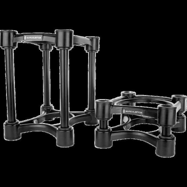 IsoAcoustics ISO155 - Set med 2 mellanformat högtalarstativ