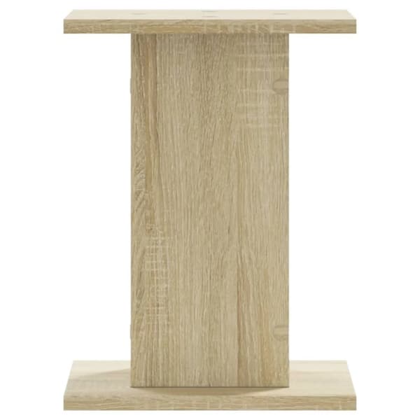 vidaXL højtalerstativer 2 stk. 30x30x40 cm konstrueret træ sonoma-eg