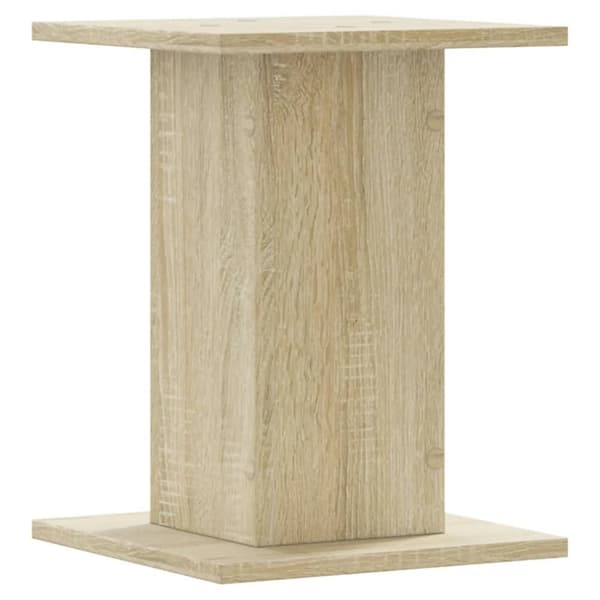 vidaXL højtalerstativer 2 stk. 30x30x40 cm konstrueret træ sonoma-eg