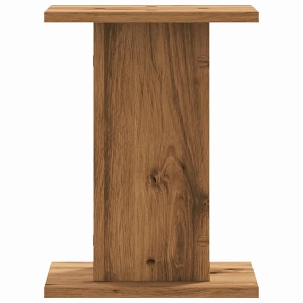 vidaXL Høyttalerstativ 2 stk artisan eik 30x30x40 cm konstruert tre