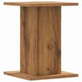 Miniatyrbilde 7 av 10: vidaXL Høyttalerstativ 2 stk artisan eik 30x30x40 cm konstruert tre