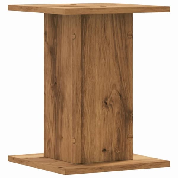 vidaXL Høyttalerstativ 2 stk artisan eik 30x30x40 cm konstruert tre