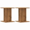Miniatyrbilde 1 av 10: vidaXL Høyttalerstativ 2 stk artisan eik 30x30x40 cm konstruert tre