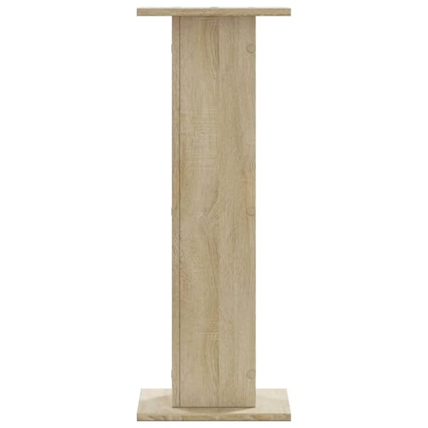 vidaXL højtalerstativer 2 stk. 30x30x80 cm konstrueret træ sonoma-eg