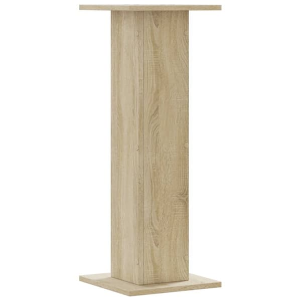 vidaXL højtalerstativer 2 stk. 30x30x80 cm konstrueret træ sonoma-eg