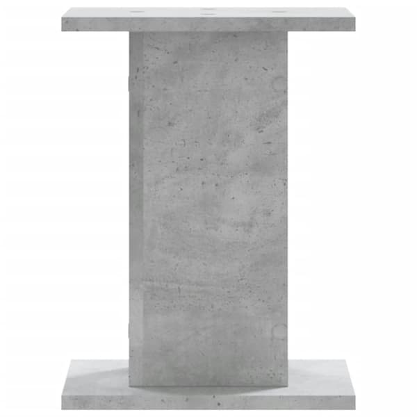 vidaXL Kaiutintelineet 2 kpl betoninharmaa 30x30x40 cm tekninen puu