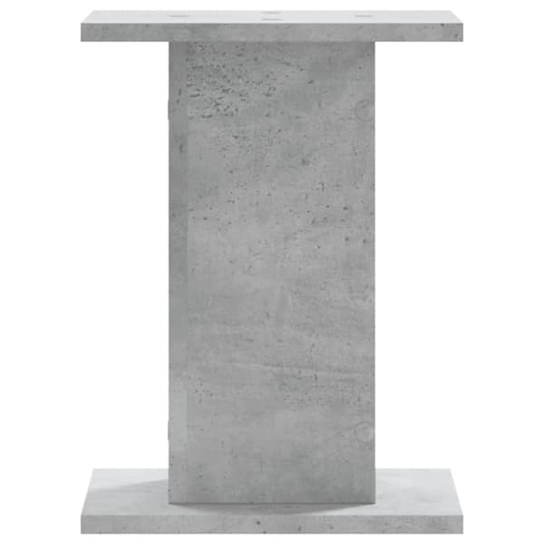 vidaXL Kaiutintelineet 2 kpl betoninharmaa 30x30x40 cm tekninen puu