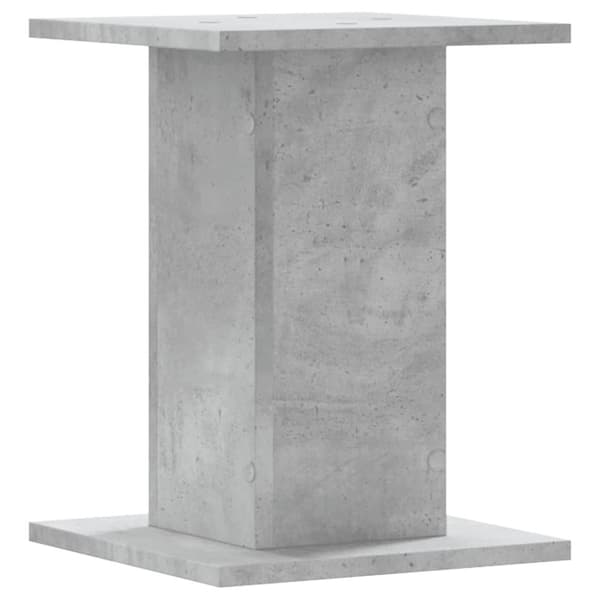 vidaXL Kaiutintelineet 2 kpl betoninharmaa 30x30x40 cm tekninen puu
