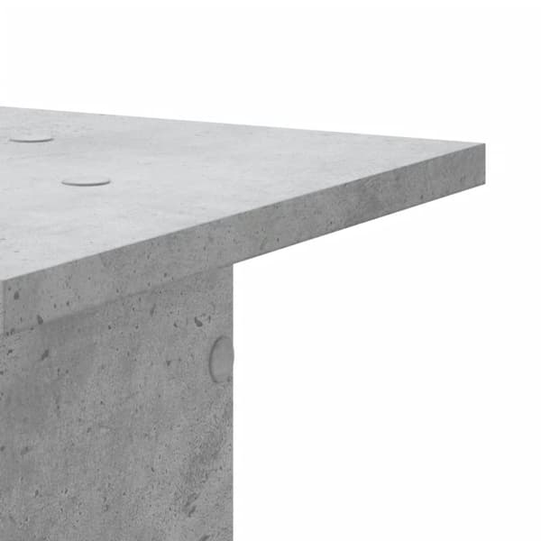 vidaXL Kaiutintelineet 2 kpl betoninharmaa 30x30x40 cm tekninen puu