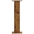 Miniatyrbillede 5 af 10: vidaXL højtalerstativer 2 stk. 30x30x95 cm konstrueret træ antikt træ