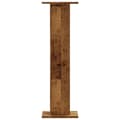 Miniatyrbillede 6 af 10: vidaXL højtalerstativer 2 stk. 30x30x95 cm konstrueret træ antikt træ