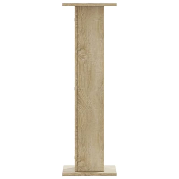 vidaXL højtalerstativer 2 stk. 30x30x95 cm konstrueret træ sonoma-eg