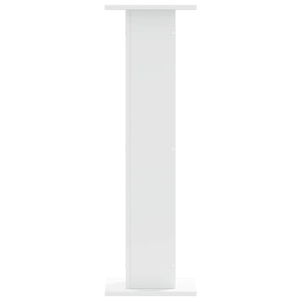 vidaXL Høyttalerstativ 2 stk hvit 30x30x95 cm konstruert tre