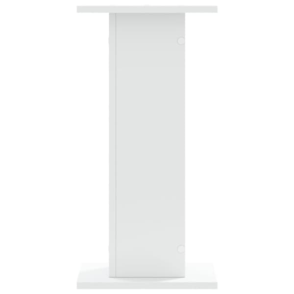 vidaXL Høyttalerstativ 2 stk hvit 30x30x60 cm konstruert tre