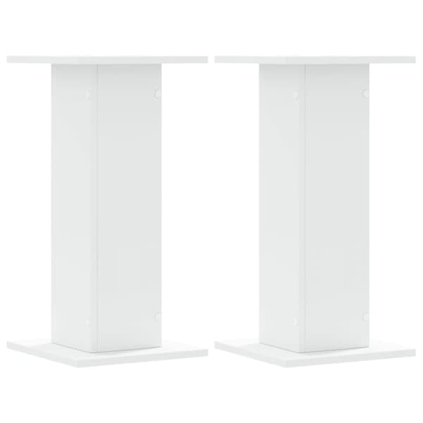 vidaXL Högtalarställ 2 st vit 30x30x60 cm konstruerat trä