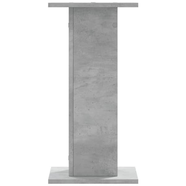 vidaXL Högtalarställ 2 st betonggrå 30x30x60 cm konstruerat trä