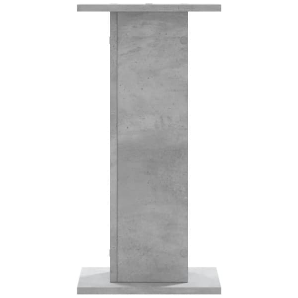vidaXL Högtalarställ 2 st betonggrå 30x30x60 cm konstruerat trä