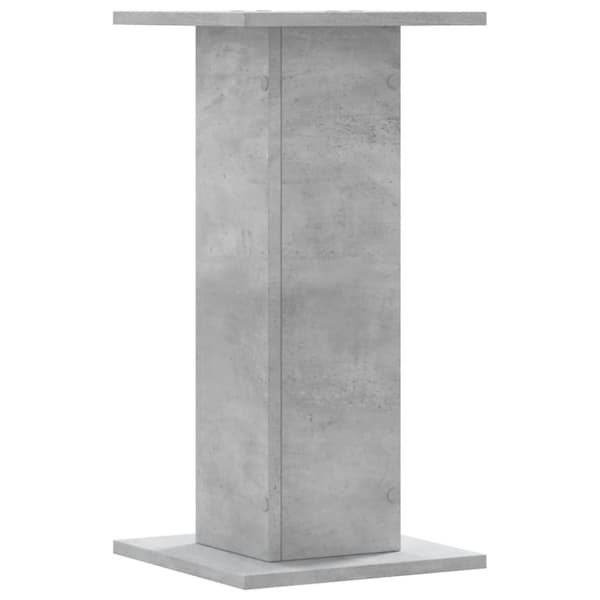 vidaXL Högtalarställ 2 st betonggrå 30x30x60 cm konstruerat trä