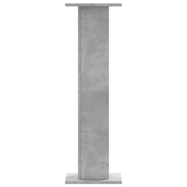vidaXL Kaiutintelineet 2 kpl betoninharmaa 30x30x95 cm tekninen puu