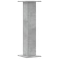 Pikkukuva 7 / 10: vidaXL Kaiutintelineet 2 kpl betoninharmaa 30x30x95 cm tekninen puu