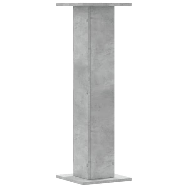vidaXL Kaiutintelineet 2 kpl betoninharmaa 30x30x95 cm tekninen puu