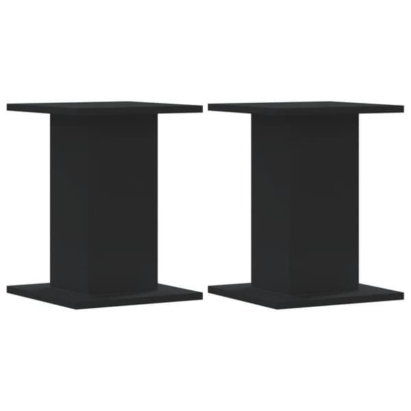 vidaXL højtalerstativer 2 stk. 30x30x40 cm konstrueret træ sort