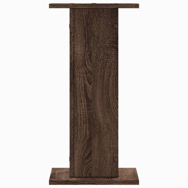 vidaXL Högtalarställ 2 st brun ek 30x30x60 cm konstruerat trä