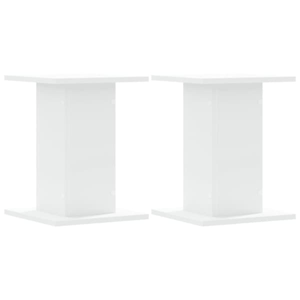 vidaXL Högtalarställ 2 st vit 30x30x40 cm konstruerat trä