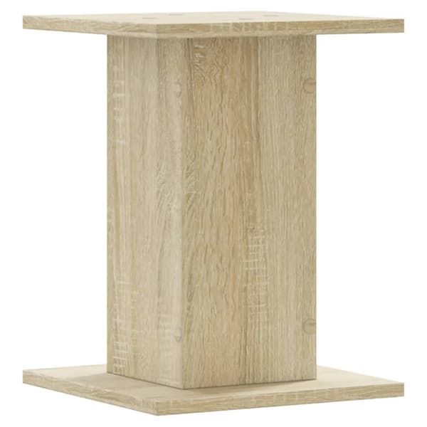 højtalerstativer 2 stk. 30x30x40 cm konstrueret træ sonoma-eg