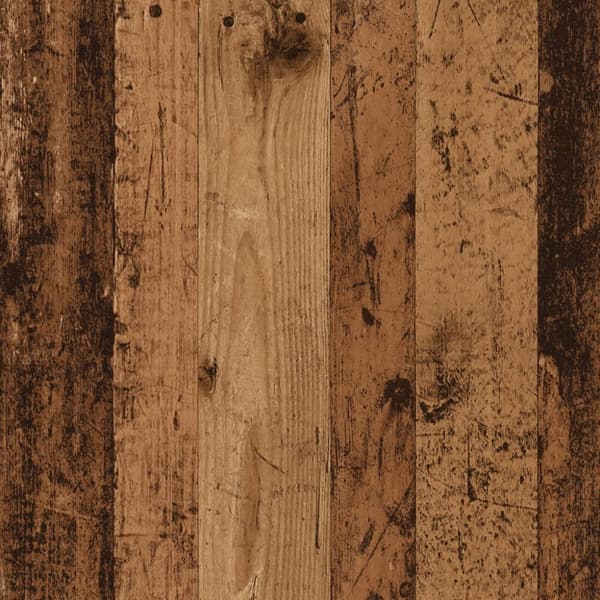 højtalerstativer 2 stk. 30x30x95 cm konstrueret træ antikt træ