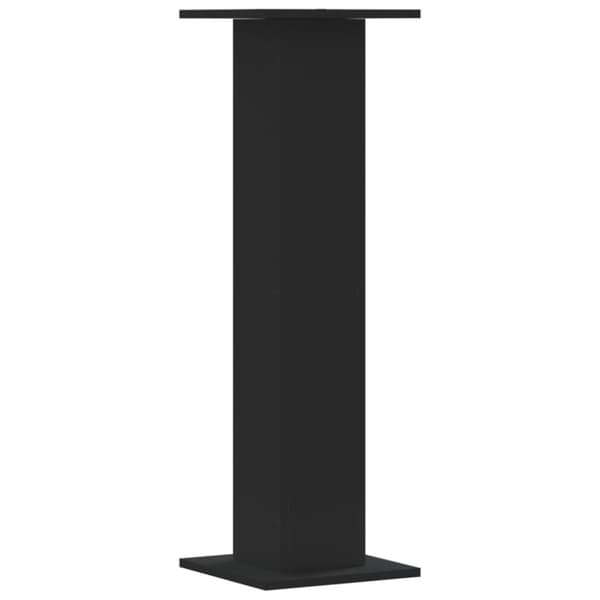 højtalerstativer 2 stk. 30x30x95 cm konstrueret træ sort